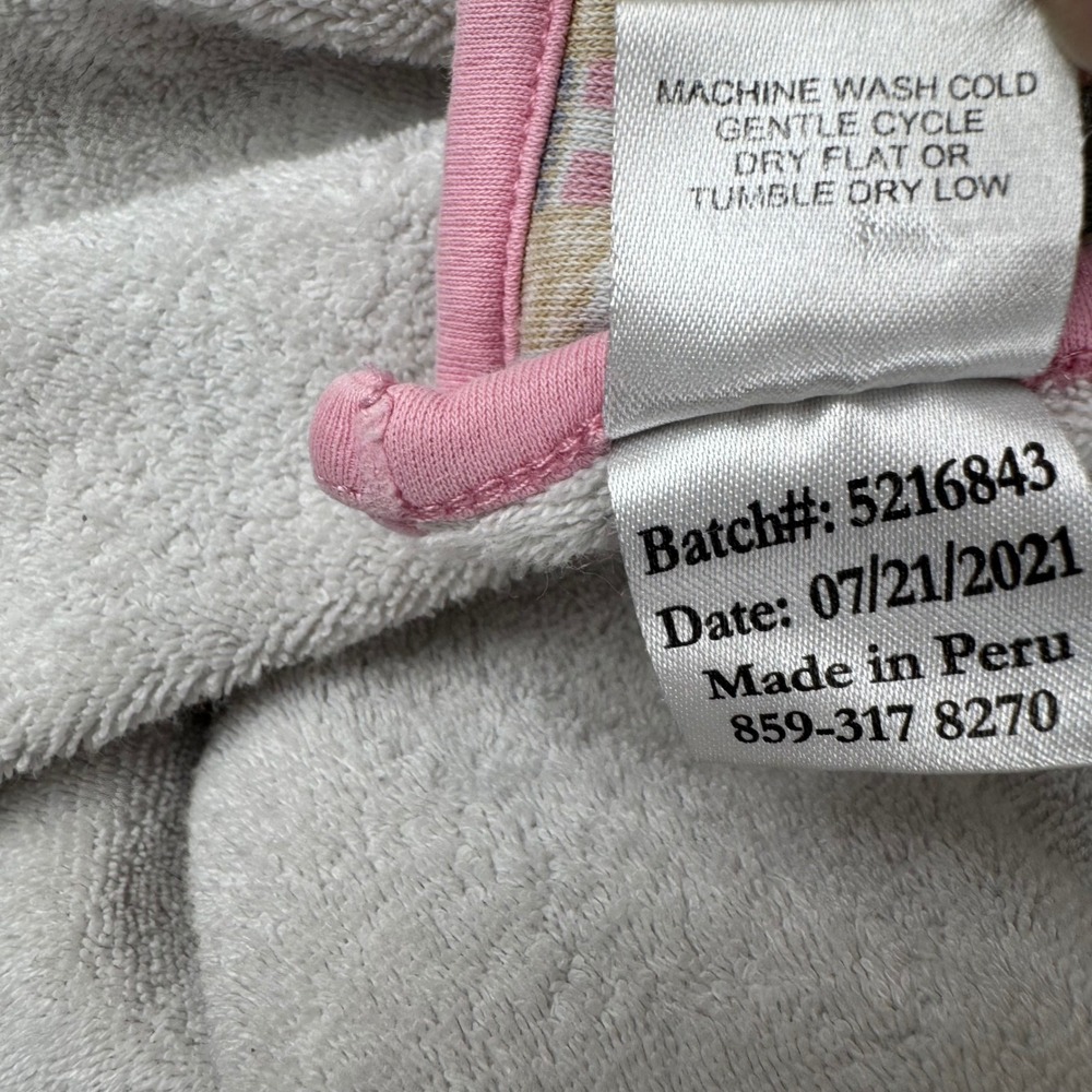 The Beaufort Bonnet Company Bath Towel NS Blue Pink Beach Print Pima - Picture 10 of 11